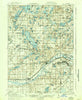 Galesburg Michigan Historical topographic map, 1:62500 scale, 15 X 15 Minute, Year 1918