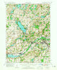 Galesburg Michigan Historical topographic map, 1:62500 scale, 15 X 15 Minute, Year 1947