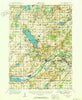 Galesburg Michigan Historical topographic map, 1:62500 scale, 15 X 15 Minute, Year 1950