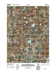 Galien Michigan Historical topographic map, 1:24000 scale, 7.5 X 7.5 Minute, Year 2011