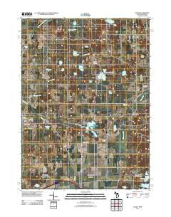 Galien Michigan Historical topographic map, 1:24000 scale, 7.5 X 7.5 Minute, Year 2011