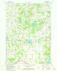 Galien Michigan Historical topographic map, 1:24000 scale, 7.5 X 7.5 Minute, Year 1971