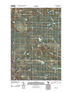 Garnet Michigan Historical topographic map, 1:24000 scale, 7.5 X 7.5 Minute, Year 2011