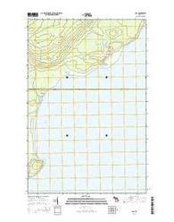 Gay Michigan Historical topographic map, 1:24000 scale, 7.5 X 7.5 Minute, Year 2014