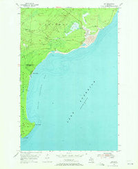 Gay Michigan Historical topographic map, 1:24000 scale, 7.5 X 7.5 Minute, Year 1954