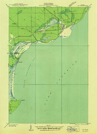Gay Michigan Historical topographic map, 1:31680 scale, 7.5 X 7.5 Minute, Year 1938