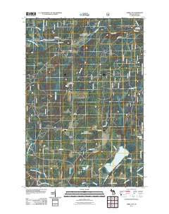 Gibbs City Michigan Historical topographic map, 1:24000 scale, 7.5 X 7.5 Minute, Year 2011