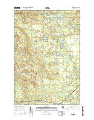 Gilchrist Michigan Historical topographic map, 1:24000 scale, 7.5 X 7.5 Minute, Year 2014