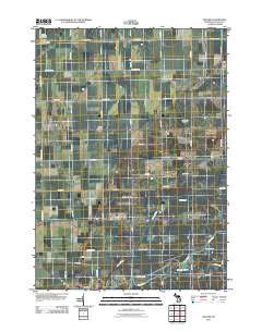 Gilford Michigan Historical topographic map, 1:24000 scale, 7.5 X 7.5 Minute, Year 2011