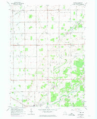 Gilford Michigan Historical topographic map, 1:24000 scale, 7.5 X 7.5 Minute, Year 1963