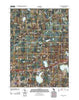 Gilletts Lake Michigan Historical topographic map, 1:24000 scale, 7.5 X 7.5 Minute, Year 2011