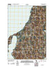 Gills Pier Michigan Historical topographic map, 1:24000 scale, 7.5 X 7.5 Minute, Year 2011