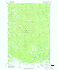 Gimlet Creek Michigan Historical topographic map, 1:24000 scale, 7.5 X 7.5 Minute, Year 1973