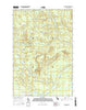Gimlet Creek Michigan Current topographic map, 1:24000 scale, 7.5 X 7.5 Minute, Year 2017