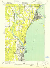 Gladstone SE Michigan Historical topographic map, 1:31680 scale, 7.5 X 7.5 Minute, Year 1932