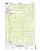 Gladwin Michigan Current topographic map, 1:24000 scale, 7.5 X 7.5 Minute, Year 2016