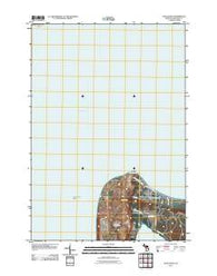 Glen Haven Michigan Historical topographic map, 1:24000 scale, 7.5 X 7.5 Minute, Year 2011