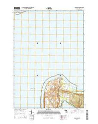 Glen Haven Michigan Historical topographic map, 1:24000 scale, 7.5 X 7.5 Minute, Year 2014