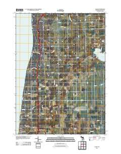 Glenn Michigan Historical topographic map, 1:24000 scale, 7.5 X 7.5 Minute, Year 2011