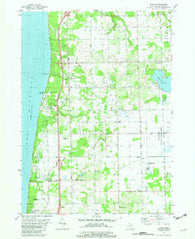 Glenn Michigan Historical topographic map, 1:24000 scale, 7.5 X 7.5 Minute, Year 1981