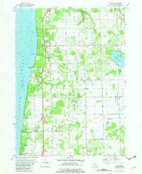 Glenn Michigan Historical topographic map, 1:24000 scale, 7.5 X 7.5 Minute, Year 1981