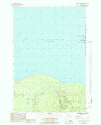 Glovers Corner Michigan Historical topographic map, 1:24000 scale, 7.5 X 7.5 Minute, Year 1984