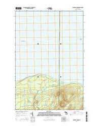 Glovers Corner Michigan Historical topographic map, 1:24000 scale, 7.5 X 7.5 Minute, Year 2014
