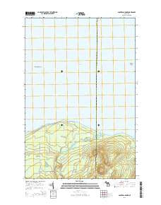 Glovers Corner Michigan Historical topographic map, 1:24000 scale, 7.5 X 7.5 Minute, Year 2014