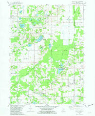 Gobles East Michigan Historical topographic map, 1:24000 scale, 7.5 X 7.5 Minute, Year 1981