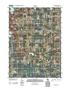 Gobles West Michigan Historical topographic map, 1:24000 scale, 7.5 X 7.5 Minute, Year 2011