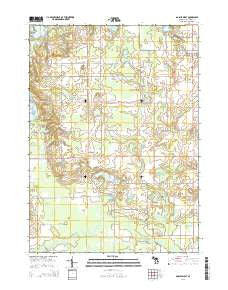 Gobles West Michigan Historical topographic map, 1:24000 scale, 7.5 X 7.5 Minute, Year 2014