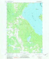 Goetzville Michigan Historical topographic map, 1:24000 scale, 7.5 X 7.5 Minute, Year 1964