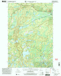 Gogebic Michigan Historical topographic map, 1:24000 scale, 7.5 X 7.5 Minute, Year 1999