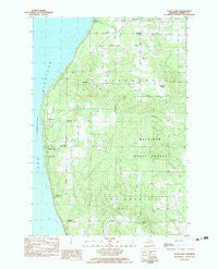 Good Hart Michigan Historical topographic map, 1:25000 scale, 7.5 X 7.5 Minute, Year 1982