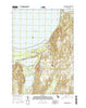 Good Harbor Bay Michigan Current topographic map, 1:24000 scale, 7.5 X 7.5 Minute, Year 2016