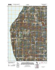 Good Hart Michigan Historical topographic map, 1:24000 scale, 7.5 X 7.5 Minute, Year 2011