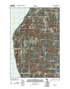 Good Hart Michigan Historical topographic map, 1:24000 scale, 7.5 X 7.5 Minute, Year 2011