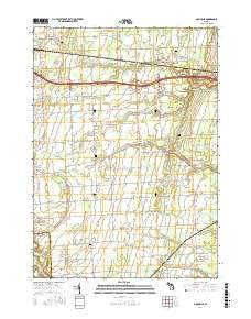 Goodells Michigan Current topographic map, 1:24000 scale, 7.5 X 7.5 Minute, Year 2017