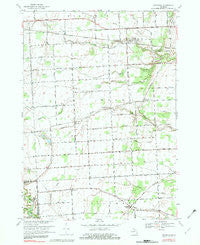 Goodells Michigan Historical topographic map, 1:24000 scale, 7.5 X 7.5 Minute, Year 1968