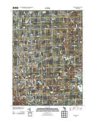 Goodrich Michigan Historical topographic map, 1:24000 scale, 7.5 X 7.5 Minute, Year 2011