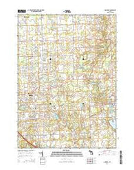 Goodrich Michigan Historical topographic map, 1:24000 scale, 7.5 X 7.5 Minute, Year 2014