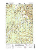 Gooseneck Lake Michigan Current topographic map, 1:24000 scale, 7.5 X 7.5 Minute, Year 2017