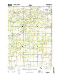 Gordonville Michigan Historical topographic map, 1:24000 scale, 7.5 X 7.5 Minute, Year 2014