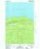 Government Peak Michigan Historical topographic map, 1:24000 scale, 7.5 X 7.5 Minute, Year 1981