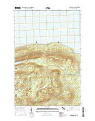 Government Peak Michigan Historical topographic map, 1:24000 scale, 7.5 X 7.5 Minute, Year 2014