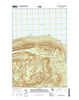 Government Peak Michigan Current topographic map, 1:24000 scale, 7.5 X 7.5 Minute, Year 2017