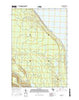 Grace Michigan Current topographic map, 1:24000 scale, 7.5 X 7.5 Minute, Year 2017