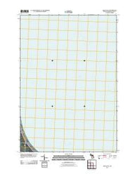 Grace OE E Michigan Historical topographic map, 1:24000 scale, 7.5 X 7.5 Minute, Year 2011