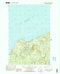 Grand Portal Point Michigan Historical topographic map, 1:24000 scale, 7.5 X 7.5 Minute, Year 1983