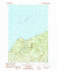 Grand Portal Point Michigan Historical topographic map, 1:25000 scale, 7.5 X 7.5 Minute, Year 1983